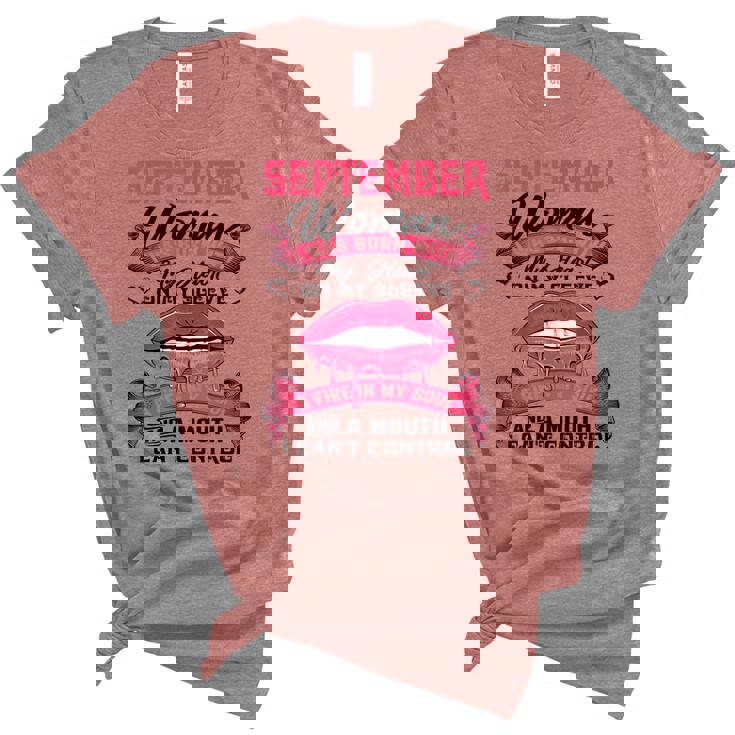 I Am A September Woman Girl Birthday Queen Born In September Women's Short Sleeve T-shirt Unisex Crewneck Soft Tee I Am A September Woman Girl Birthday Queen Born In September Women's Short Sleeve T-shirt Unisex Crewneck Soft Tee