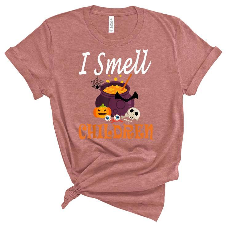 I Smell Children For Funny And Scary Halloween  V2 Unisex Crewneck Soft Tee