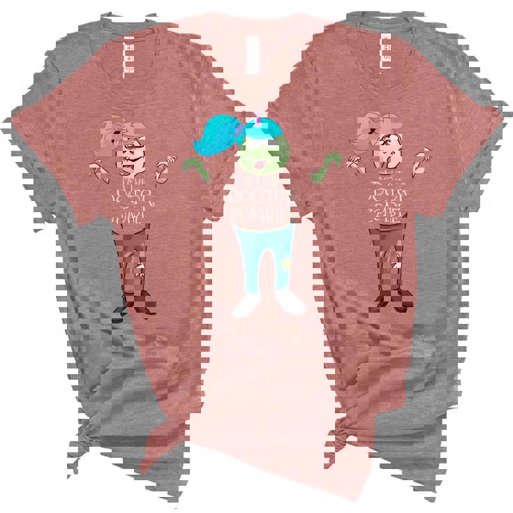 Im The Doctor Zombie Pediatrician Halloween  Unisex Crewneck Soft Tee