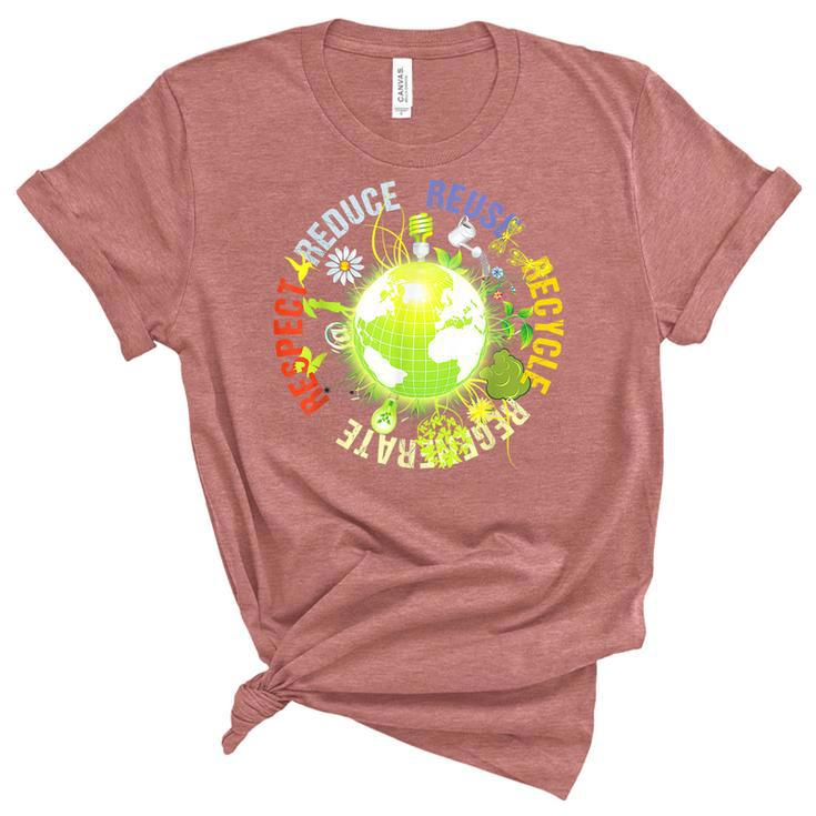 Love World Earth Day 2022  Mother Earth Day Everyday  V2 Women's Short Sleeve T-shirt Unisex Crewneck Soft Tee