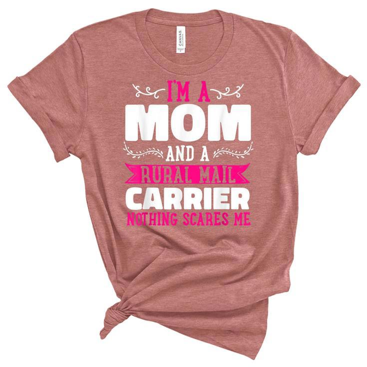 Rural Carriers Mom Mail Postal Worker Postman Mothers Day  Women's Short Sleeve T-shirt Unisex Crewneck Soft Tee