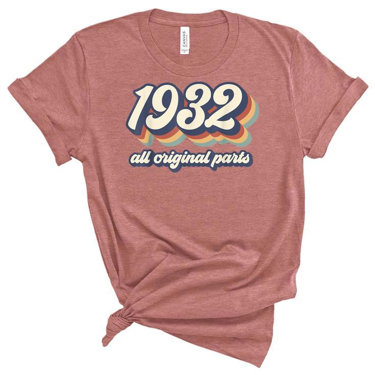 Sassy Since 1932 Fabulous 90Th Birthday Gifts Ideas For Her  V2 Unisex Crewneck Soft Tee