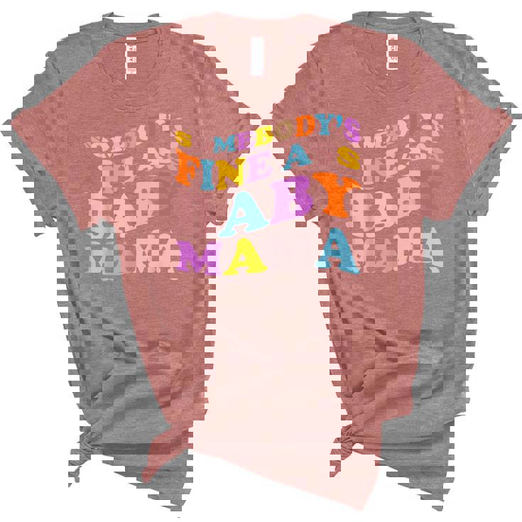 Somebodys Fine Ass Baby Mama Funny Mom Saying Cute Mom  Unisex Crewneck Soft Tee