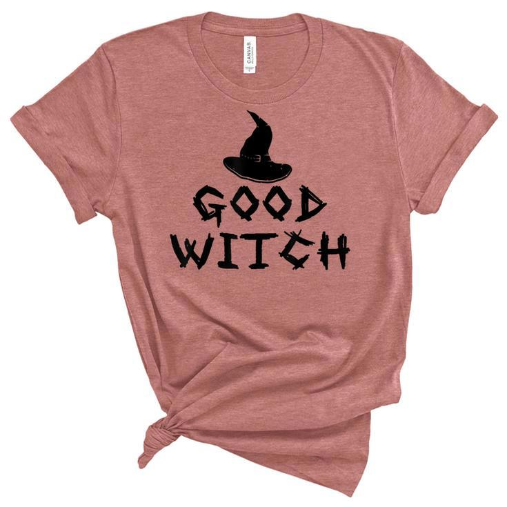 Funny Good Witch Halloween Mom Custome  Unisex Crewneck Soft Tee