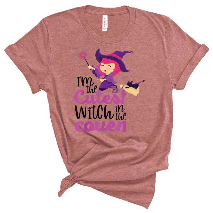 Im The Cutest Witch - Funny Halloween Costume Gift  Unisex Crewneck Soft Tee