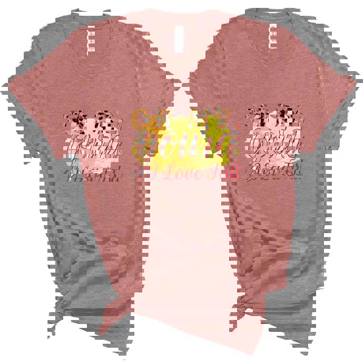 Oh My Gourd I Love Fall V2 Women's Short Sleeve T-shirt Unisex Crewneck Soft Tee