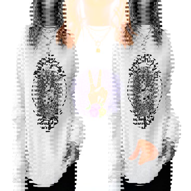 Halloween Witch Vibes Bad Witch Vibes Women Crewneck Graphic Sweatshirt
