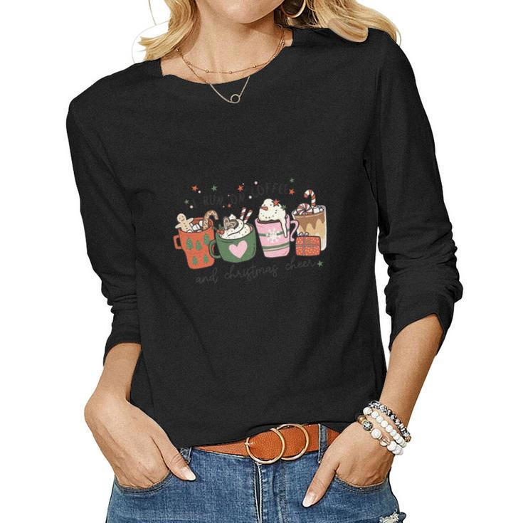 01-Christmaspng Women Graphic Long Sleeve T-shirt
