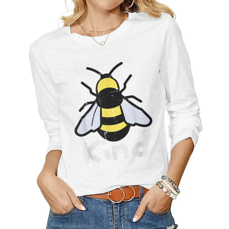 Bee Be Kind Unity Day Orange Anti Bullying Kids  Women Graphic Long Sleeve T-shirt