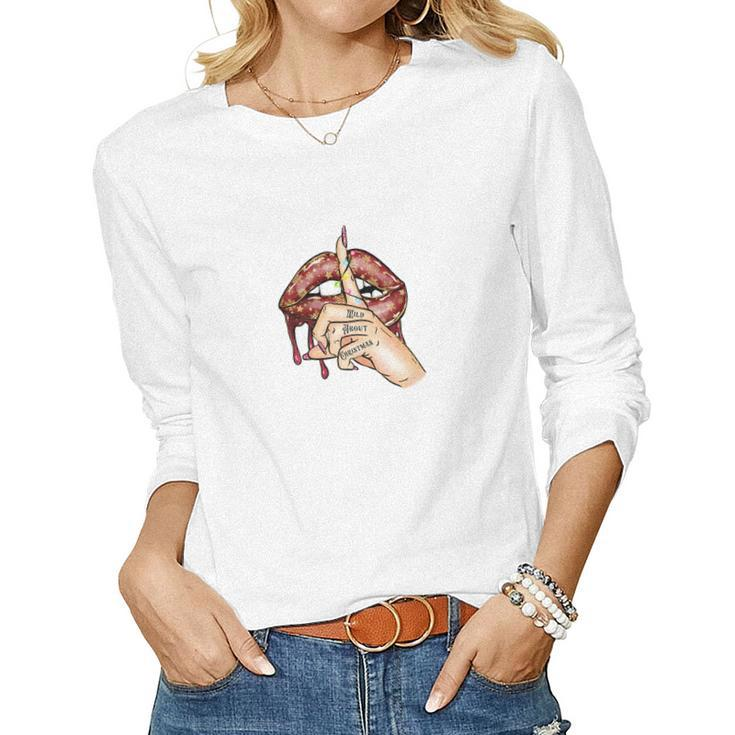 Wild About Christmas Women Graphic Long Sleeve T-shirt