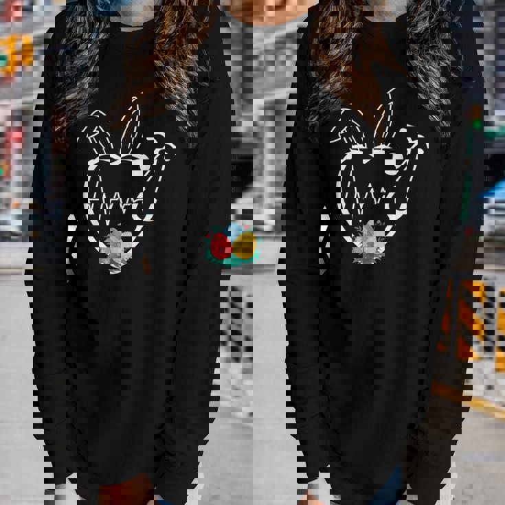 Stethoscope Love Easter Nurse Life Egg Nurse Easter Bunny Women Graphic Long Sleeve T-shirt Gifts for Her Stethoscope Love Easter Nurse Life Egg Nurse Easter Bunny Women Graphic Long Sleeve T-shirt Gifts for Her