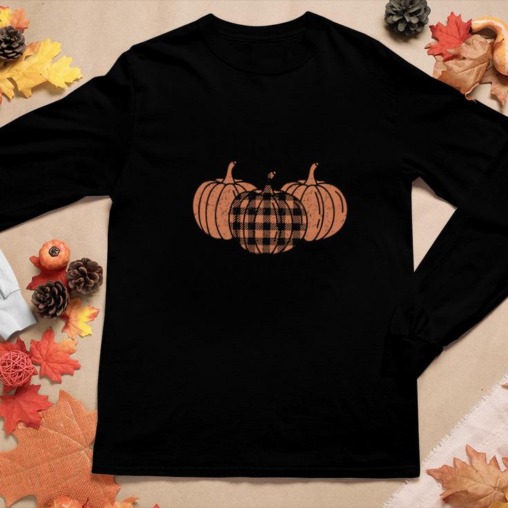 Hello Pumpkin Season Fall V2 Women Graphic Long Sleeve T-shirt