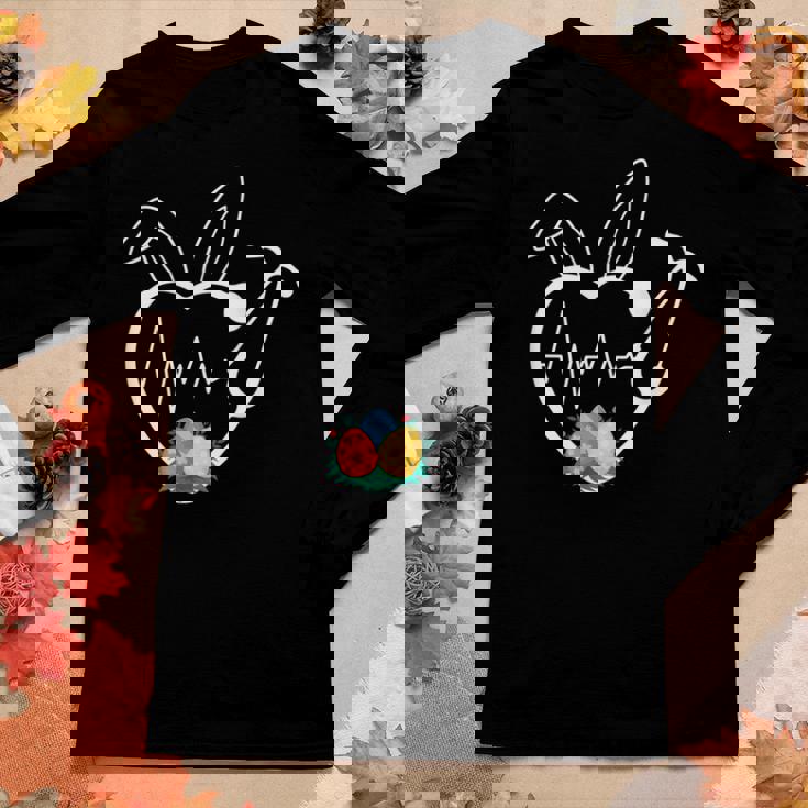 Stethoscope Love Easter Nurse Life Egg Nurse Easter Bunny Women Graphic Long Sleeve T-shirt Personalized Gifts Stethoscope Love Easter Nurse Life Egg Nurse Easter Bunny Women Graphic Long Sleeve T-shirt Personalized Gifts