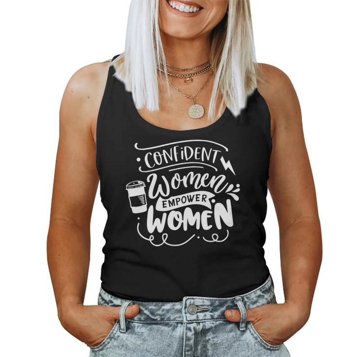 Strong Woman Confident Women Empower Women - White Women Tank Top Basic Casual Daily Weekend Graphic