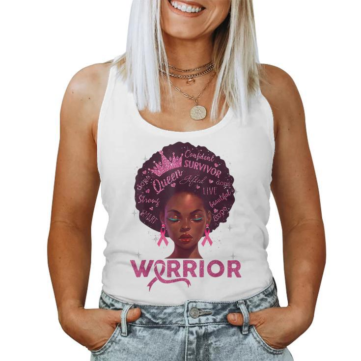 Breast Cancer Awareness Warrior Fighter Pink Ribbon Women  V3 Women Tank Top Basic Casual Daily Weekend Graphic