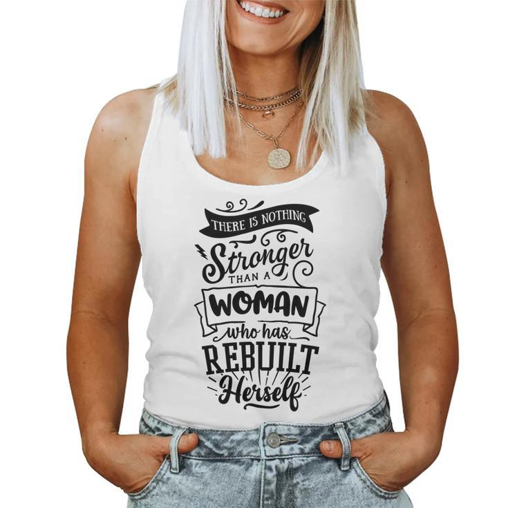 Strong Woman There Is Nothing Stronger Than A Woman Women Tank Top Basic Casual Daily Weekend Graphic