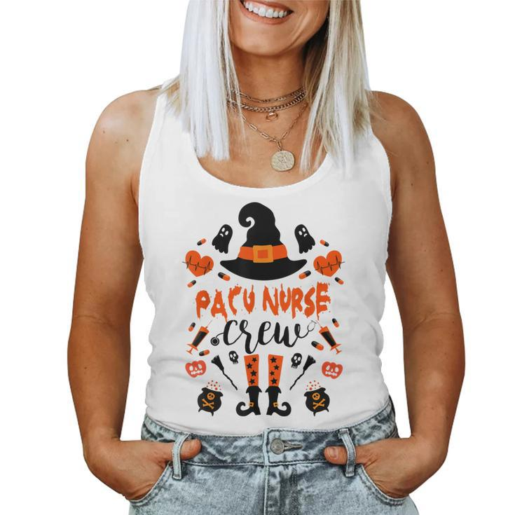 Witch Pacu Nurse Crew Costume Halloween Witch Broom Costume  Women Tank Top Basic Casual Daily Weekend Graphic