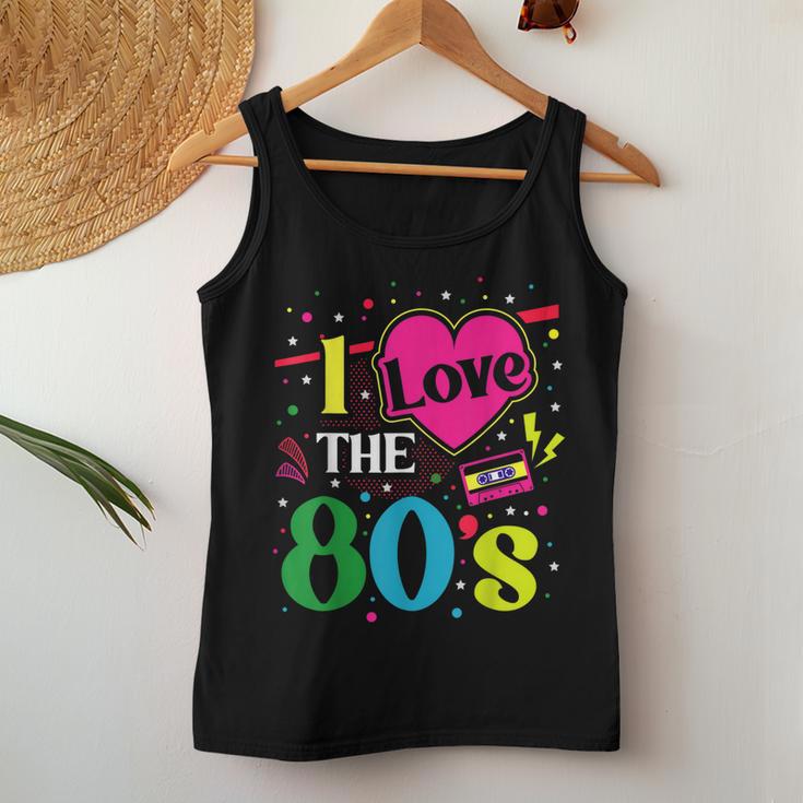 Women's 'I Love The 80s' Retro Fancy Dress T-Shirt Top - Hen Party, Sizes  8-26 UK I Love H81 Party/Cocktail Dresses For Women