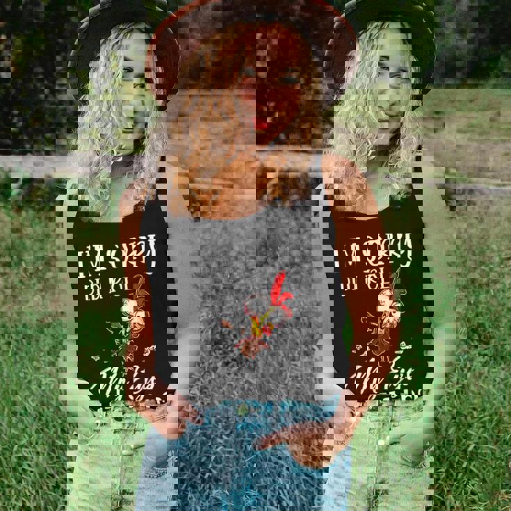 Im Sorry Did I Roll My Eyes Out Loud Chicken Sarcastic Women Tank Top Basic Casual Daily Weekend Graphic Gifts for Her Im Sorry Did I Roll My Eyes Out Loud Chicken Sarcastic Women Tank Top Basic Casual Daily Weekend Graphic Gifts for Her