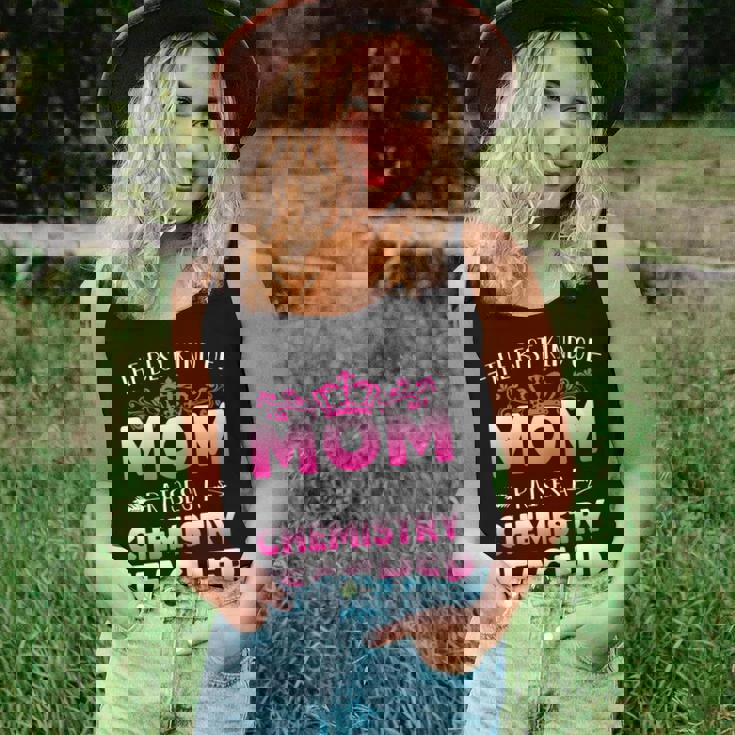 Womens Best Kind Of Mom Raises A Chemistry Teacher Cute Mothers Day Women Tank Top Basic Casual Daily Weekend Graphic Gifts for Her