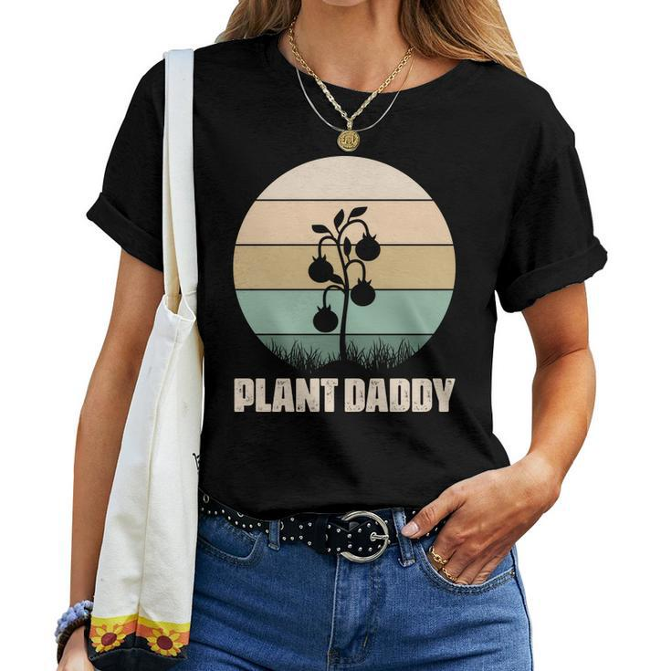 Gardening Plant Daddy Plant Tree Idea Design Women T-shirt