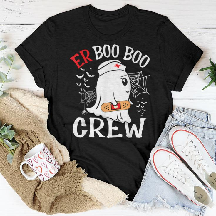Halloween Er Costume Er Boo Boo Crew Nurse Ghost Nursing Women T-shirt Personalized Gifts