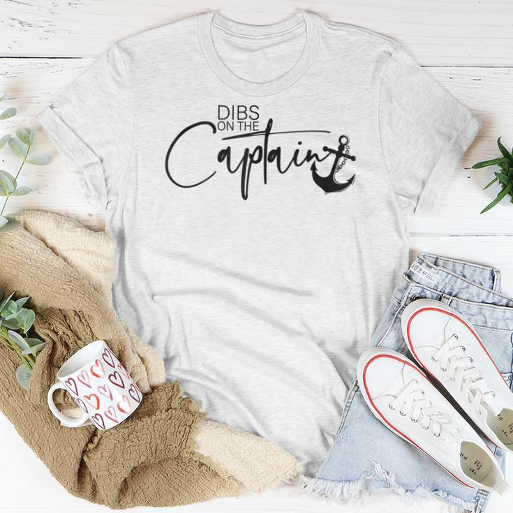 Dibs On The Captain Women T-shirt Personalized Gifts