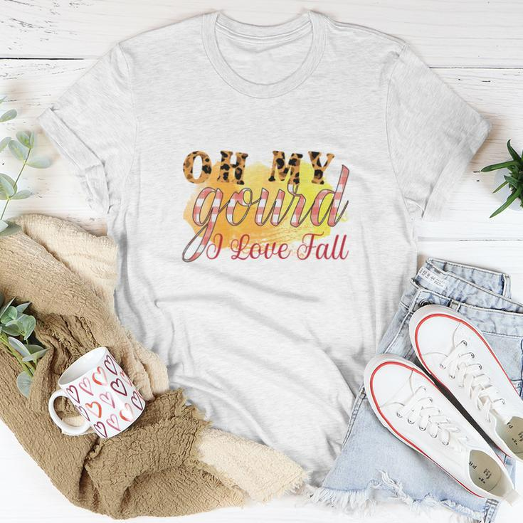 Oh My Gourd I Love Fall V2 Women T-shirt Funny Gifts
