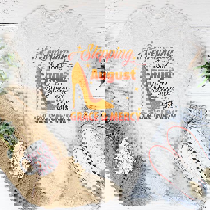 Mercy Gifts, August Birthday Shirts, Birthday Shirts, August Shirts, Mercy Shirts, Grace Shirts