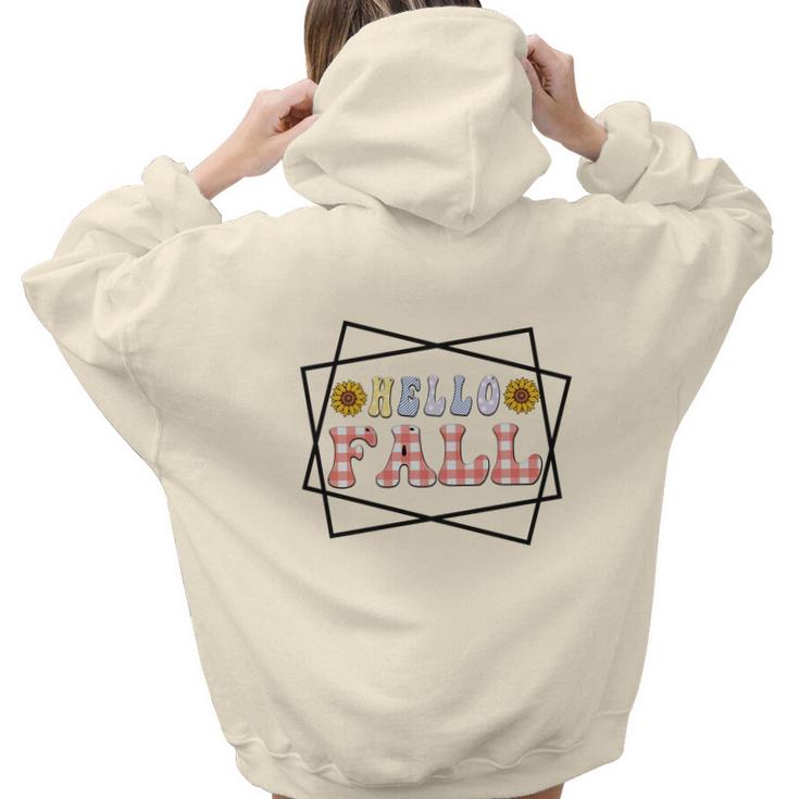 Aesthetic Words Graphic Back Print Hoodie Gift For Teen Girls