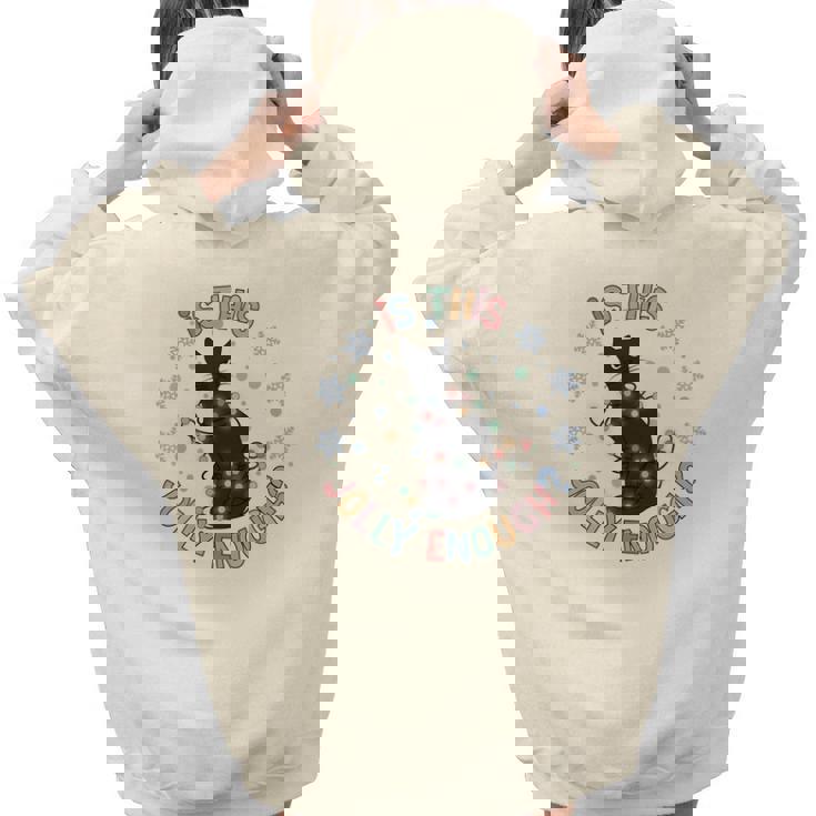 Christmas Is This Jolly Enough Aesthetic Words Graphic Back Print Hoodie Gift For Teen Girls Christmas Is This Jolly Enough Aesthetic Words Graphic Back Print Hoodie Gift For Teen Girls