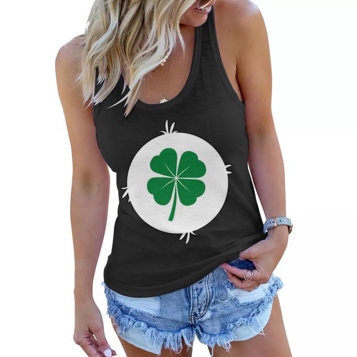 4 Leaf Clover Bear Halloween Costume Women Flowy Tank