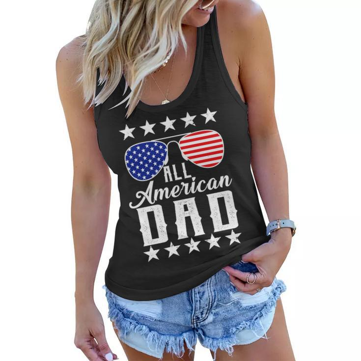 All American Dad Tshirt Women Flowy Tank
