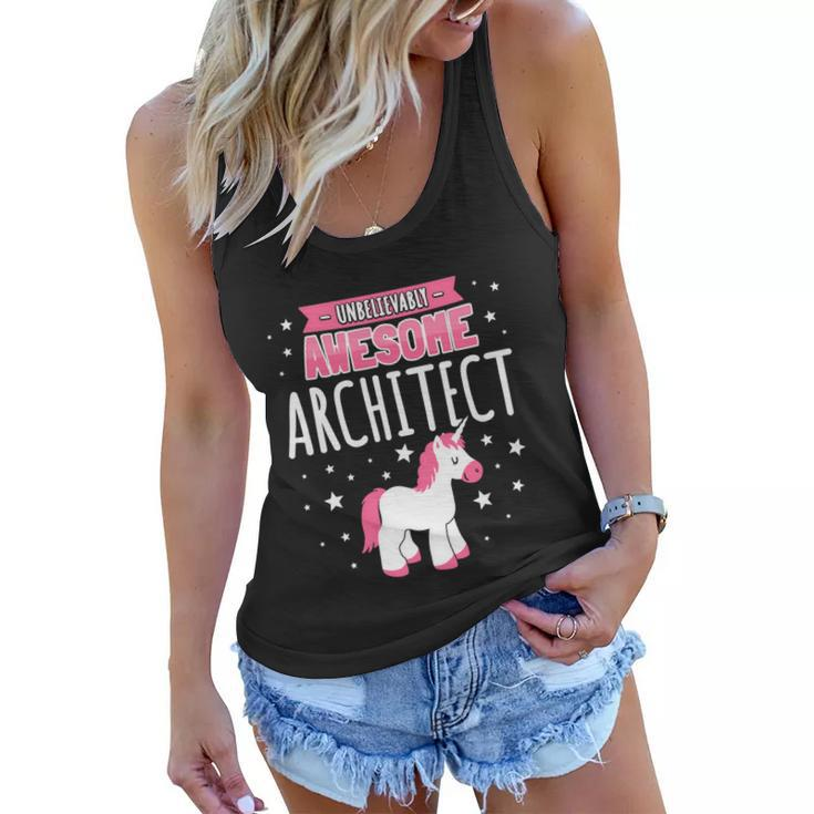 Architect Meaningful Gift Graphic Design Printed Casual Daily Basic V2 Women Flowy Tank