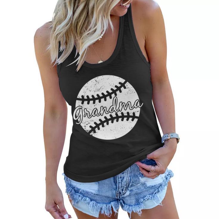 Baseball Grandma V2 Women Flowy Tank