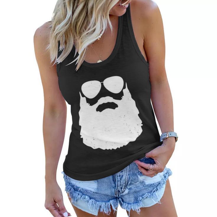 Beard Glasses V2 Women Flowy Tank