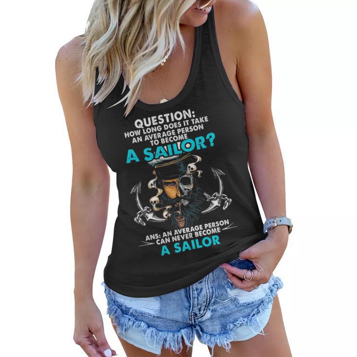 Become A Sailor Women Flowy Tank