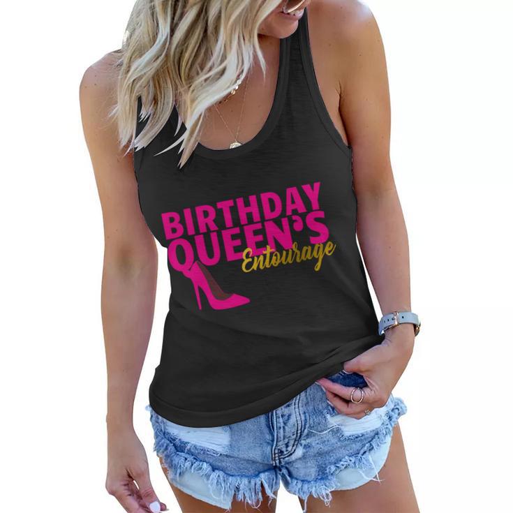 Birthday Queens Entourage Women Flowy Tank