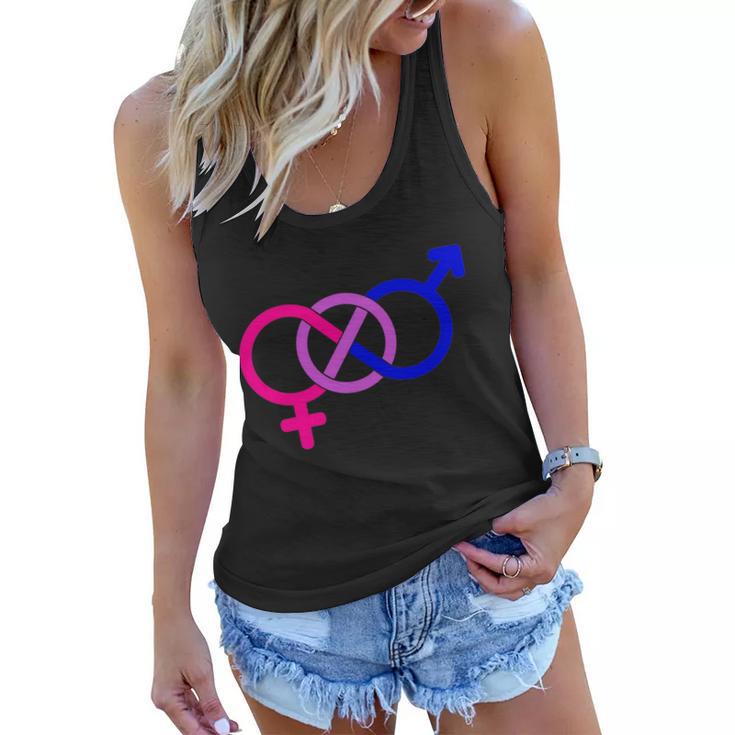 Bisexual Bi Pride Shirt Gay Parade Lgbtq Tshirt Women Flowy Tank