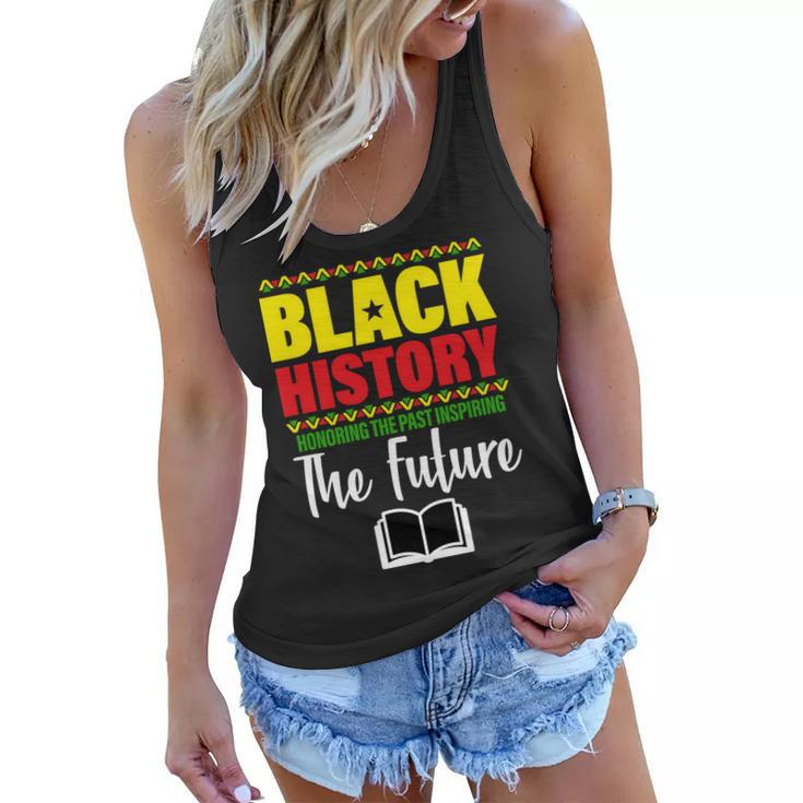 Black History Month Inspiring The Future V2 Women Flowy Tank