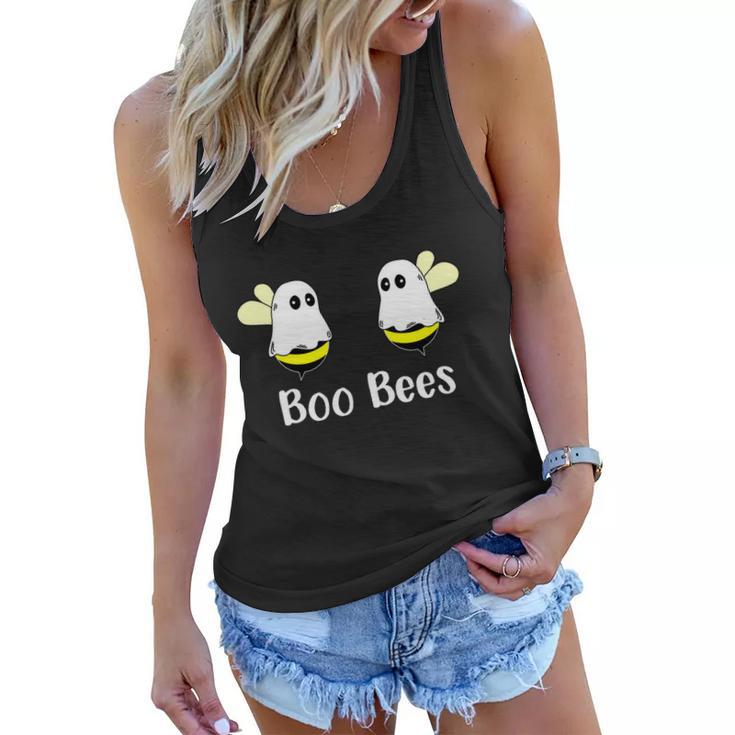 Boo Bees Funny Halloween Quote V2 Women Flowy Tank