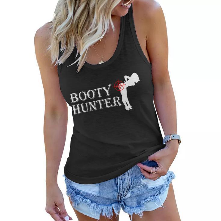 Booty Hunter Funny Tshirt Women Flowy Tank
