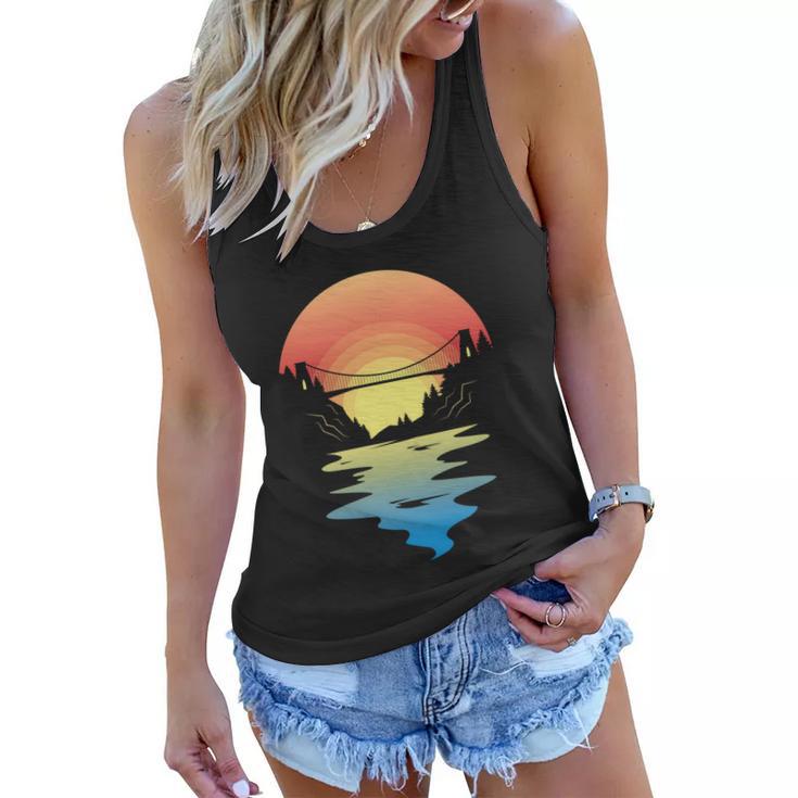 Bristol Bridge Tshirt Women Flowy Tank