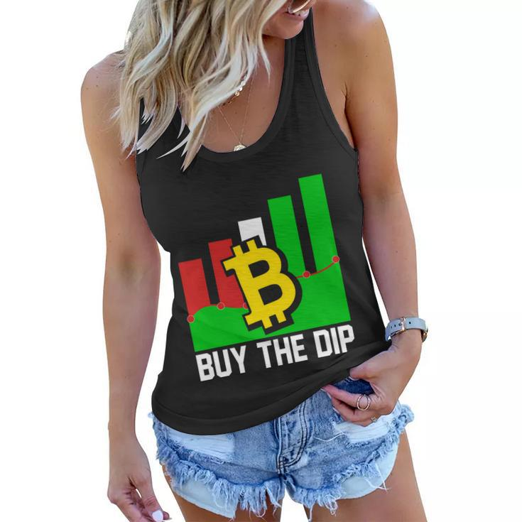 Buy The Dip Blockchain Bitcoin S V G Shirt Women Flowy Tank