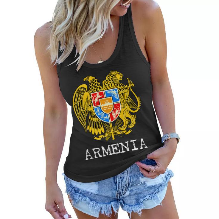 Coat Of Arms Of Armenia Women Flowy Tank