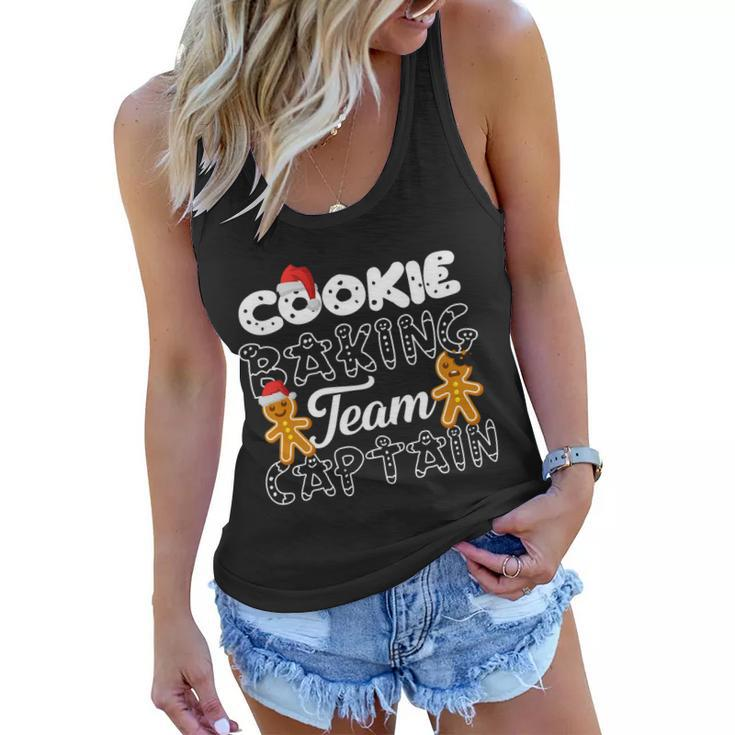 Cookie Baking Team Captain Women Flowy Tank