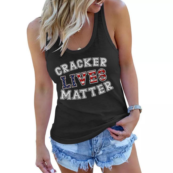 Cracker Lives Matter Tshirt Women Flowy Tank