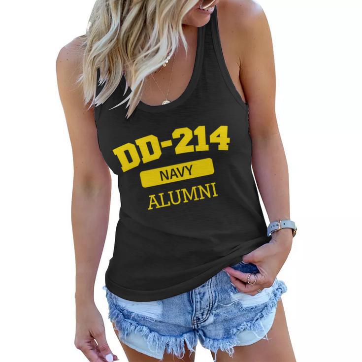 Dd-214 Navy Alumni Tshirt Women Flowy Tank