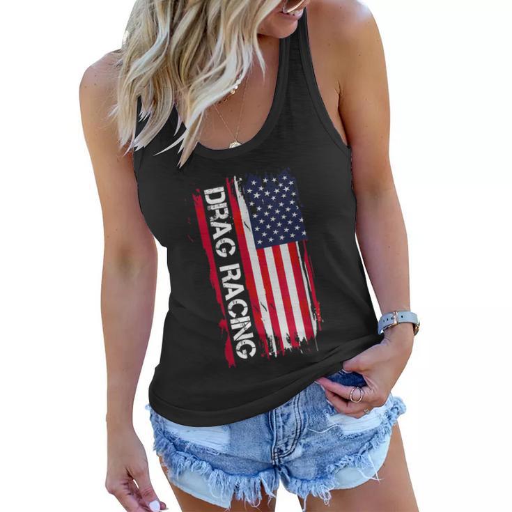 Drag Racing V2 Women Flowy Tank