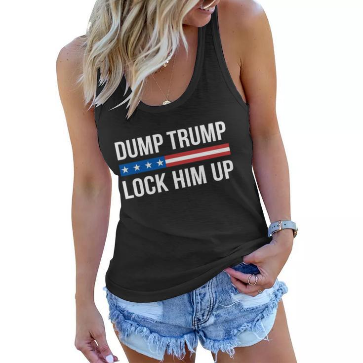 Dump Trump Gift Lock Him Up Gift Women Flowy Tank